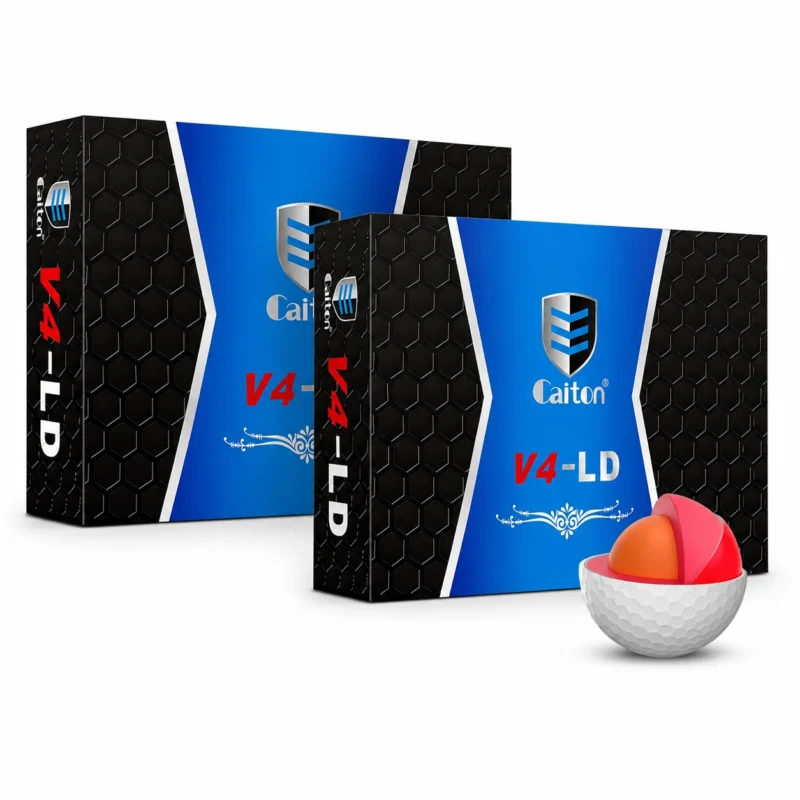 Caiton Pro 4-Layer Tournament Golf Balls – 2 Box