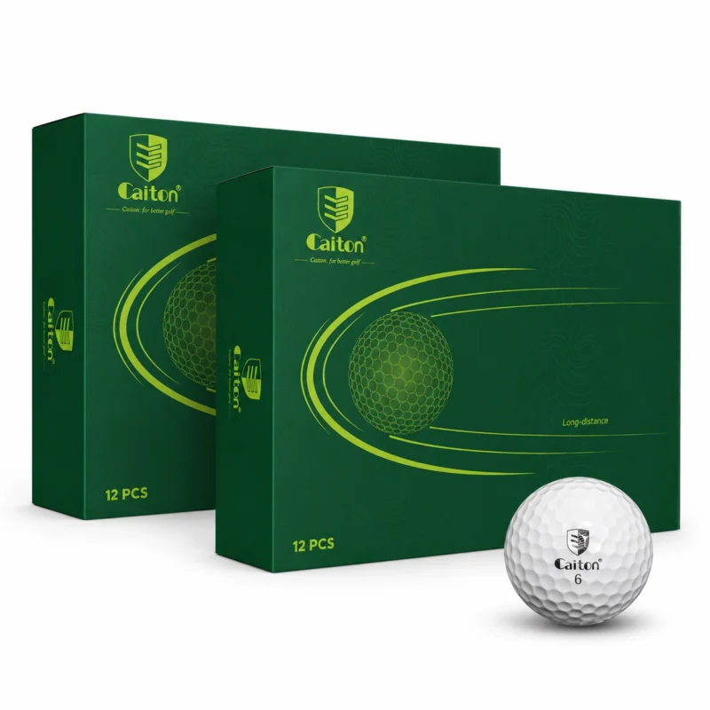 Caiton Long Distance Performance Golf Balls – 2 Box