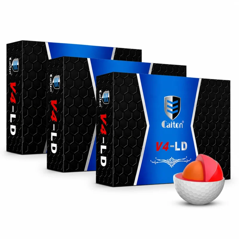 Caiton Pro 4-Layer Tournament Golf Balls – 3 Box