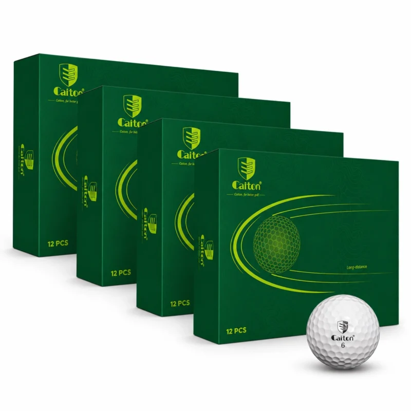 Caiton Long Distance Performance Golf Balls – 4 Box