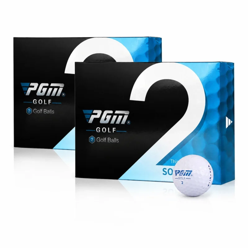 PGM Premium Two-Piece Distance Golf Balls - 2 Boxes